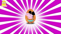 Peppa Pig Mickey Mouse Animated Surprise Eggs For Kids - Colors And Toys In Surprise Eggs