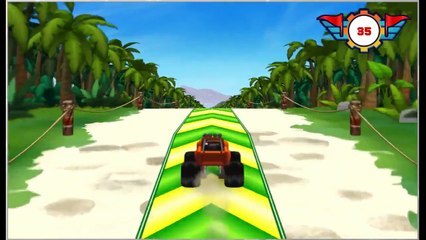 Blaze and The Monster Machines | Blaze Dragon Island Race