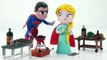 FROZEN ELSA VISITS THE DENTIST ★ Prank Superhero In Real Life Dentist Visit Play-Doh Animated Movies