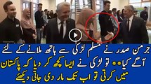 An Incident Took Place When German President Tried to Shake Hand With Muslim Girl