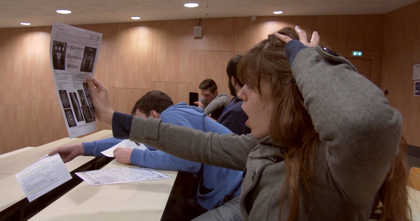 Voeux 2017 de la faculté de médecine de Nice - Cours PACES - Mannequin Challenge