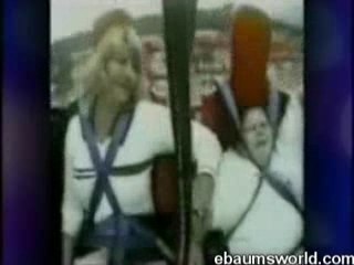 Fat Kid Falls Out of the Ride