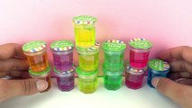 12 Putty with Glitter | Süße Mini Dosen mit coolem Glibber Schleim für unterwegs zum Sammeln