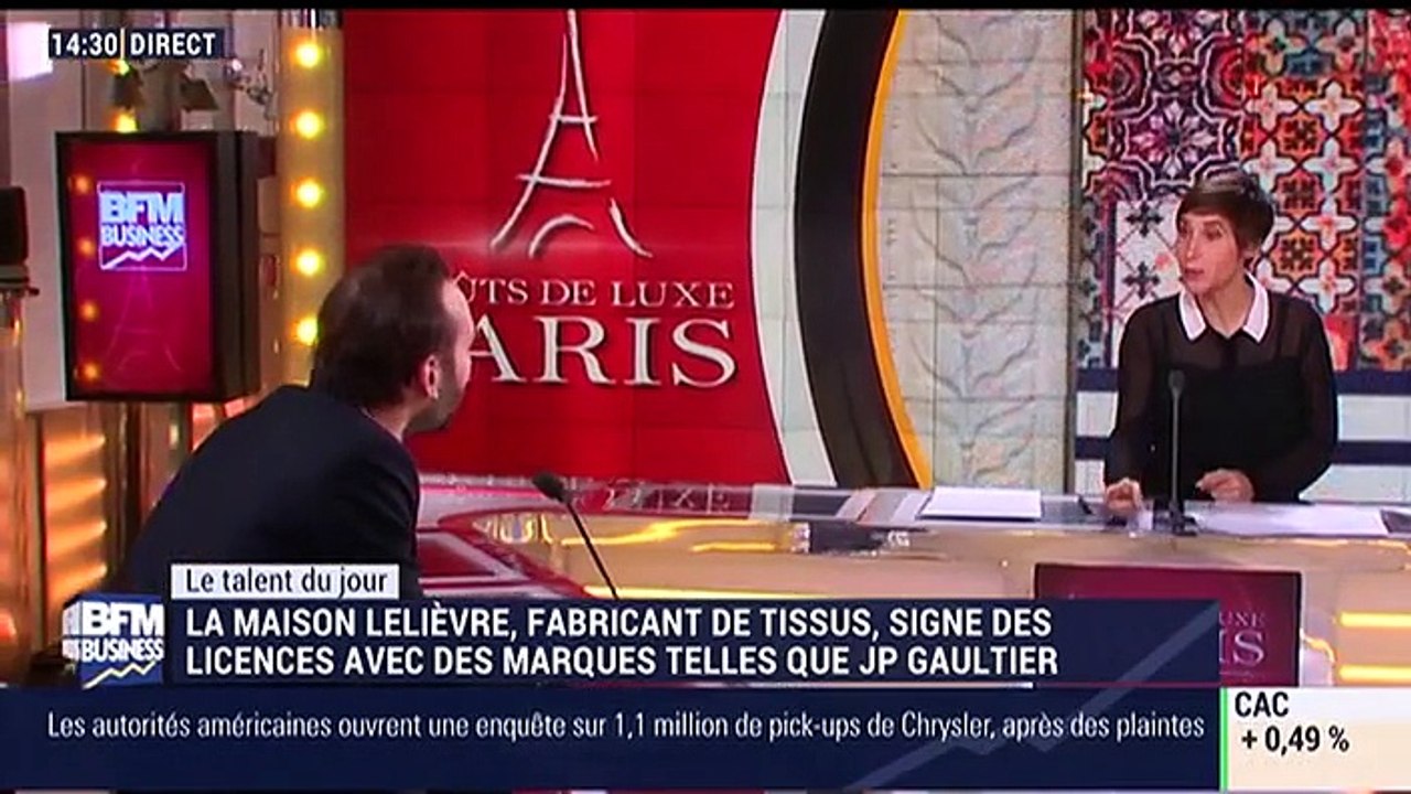Le Talent du jour: Emmanuel Lelièvre, fabricant de tissus d'ameublement - 20/12