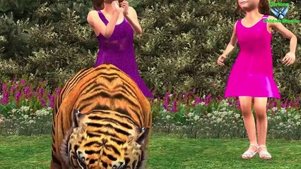 Gorilla Color Song Nursery Rhymes Collection || Gorilla 3D Animation Song For Children