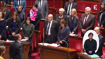 Minute de silence à l'Assemblée en hommage aux victimes de l'attentat de Berlin