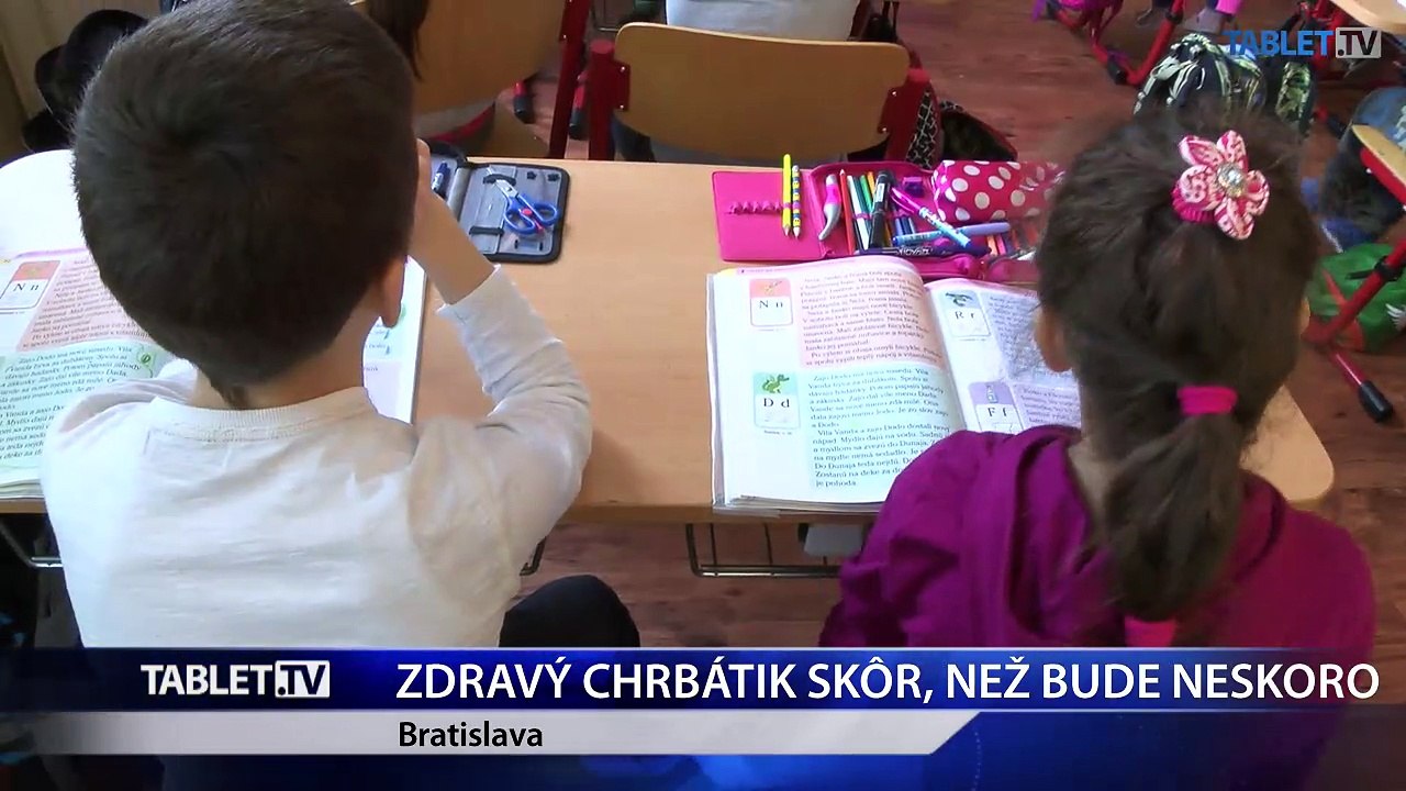 O chrbticu sa treba starať od malička a bude nás nosiť celý život