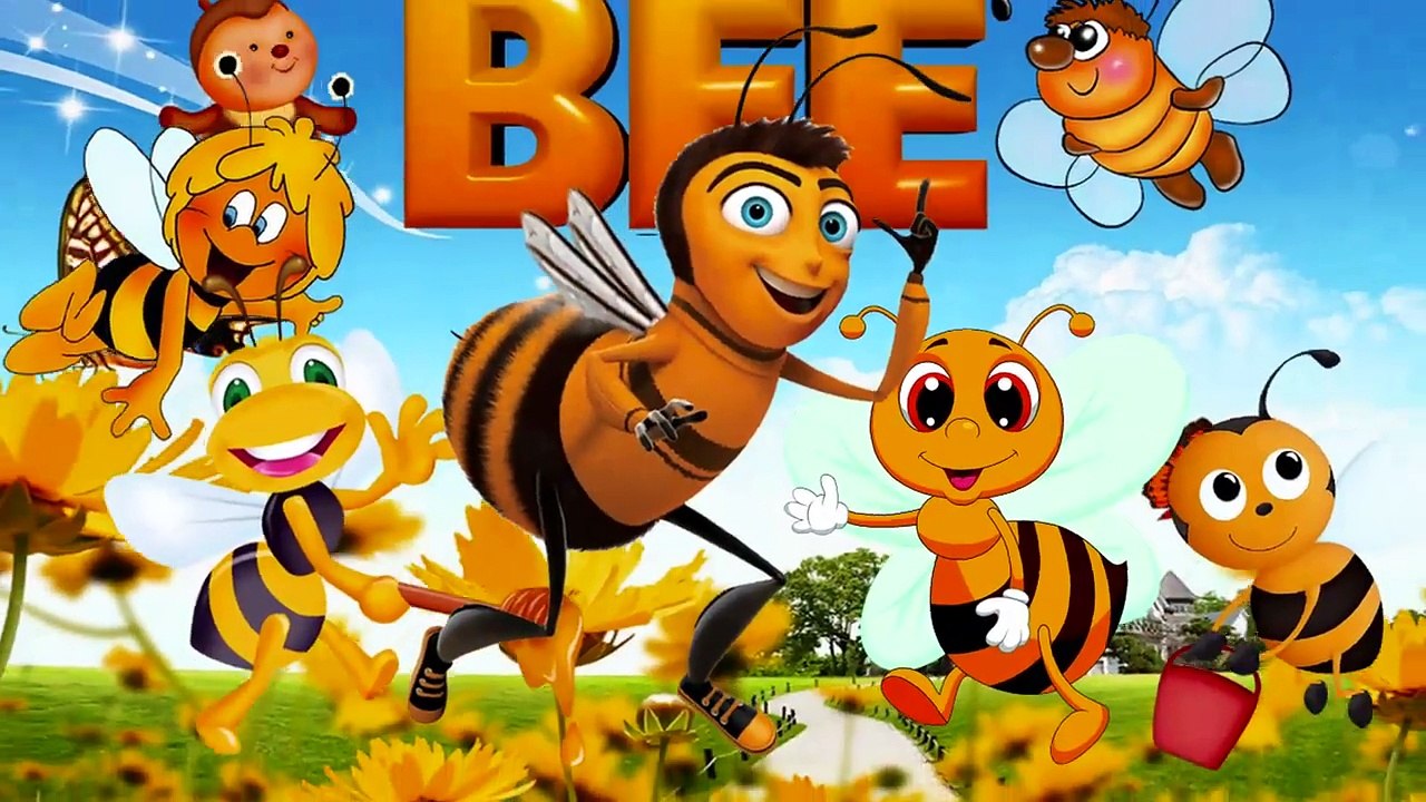 Bee new Finger Family | Nursery Rhyme for Children | 4K Video