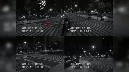 CÁMARAS DE SEGURIDAD CAPTAN SER EXTRAÑO EN REFORMA