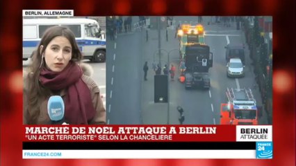 Marché de Noël attaqué à Berlin : "Le suspect arrêté est un demandeur d'asile pakistanais"