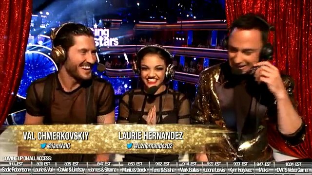 DWTS All Access Laurie and Val