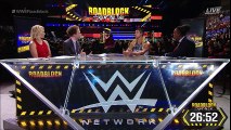 Renee Young, Sam Roberts, TJ Perkins and Booker T Segment