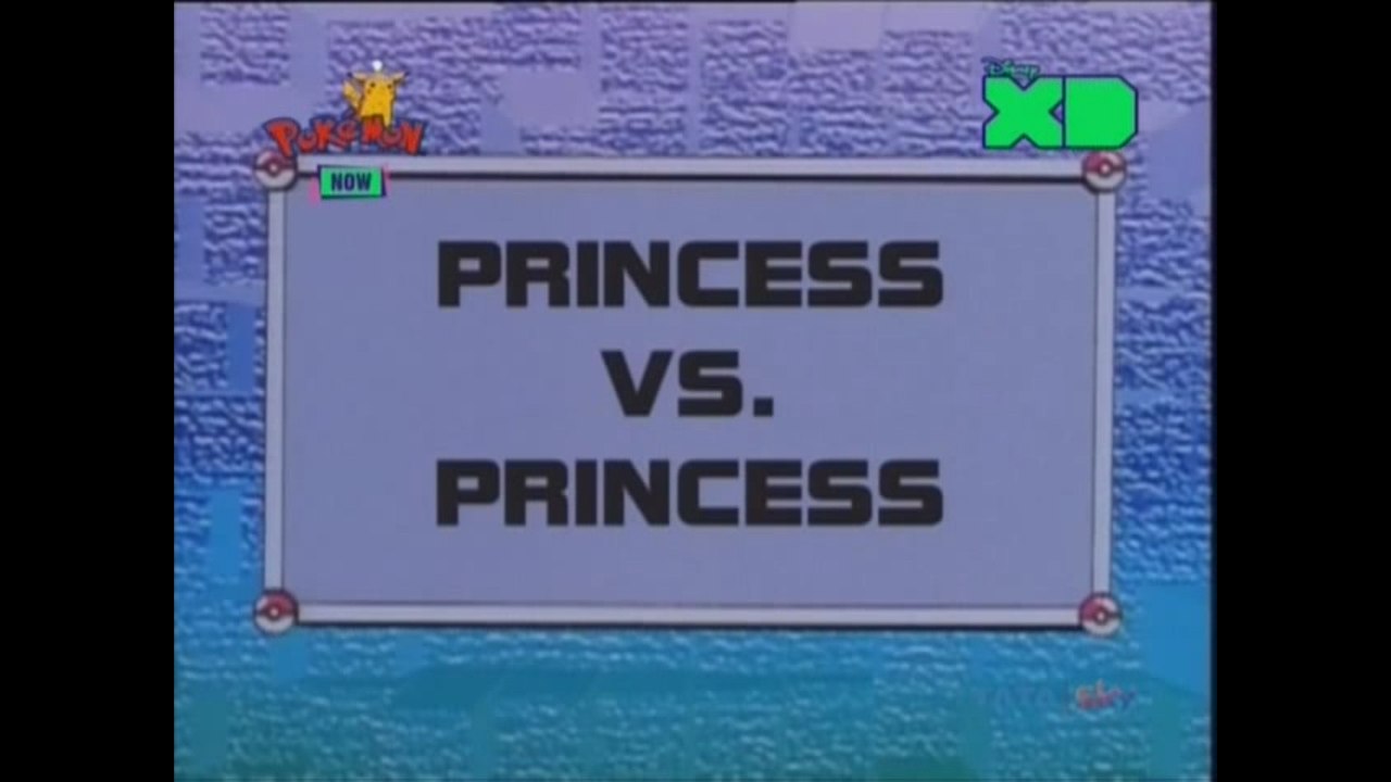 Pokémon Season 1 Indigo League Episode 52 – Princess Vs. Princess in Hindi Opening Scene (With Opening Theme) Disney XD India TV Ripped Version