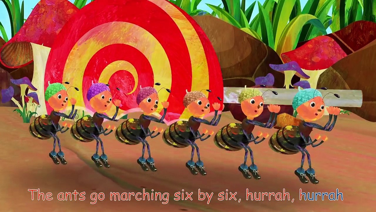 Ants Go Marching | + More Nursery Rhymes & Kids Songs - ABCkidTV