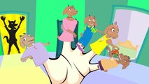 Finger Family Song | Wolf & 7 Little Goats | Surprise Eggs Animation Nursery Rhymes for Children