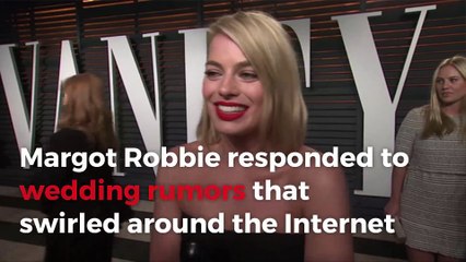 Margot Robbie confirms her marriage on Instagram in the best possible way