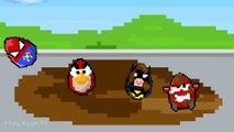 PIXEL SuperHero Surprise Eggs For Kids - Batman Spiderman Monster Trucks For Children - Kids Videos