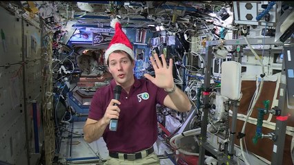 Thomas Pesquet's space Christmas message