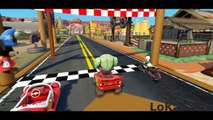 Disney Pixar Cars Funny Big Heads Mickey Mouse Hulk Donald Duck and Lightning McQueen