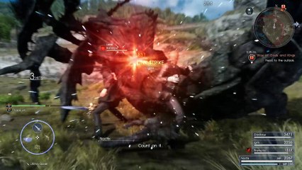 FFXV Boyband VS. Lobster