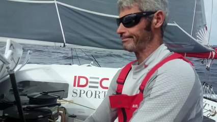 Trophée Jules Verne. Transmission du 19 décembre