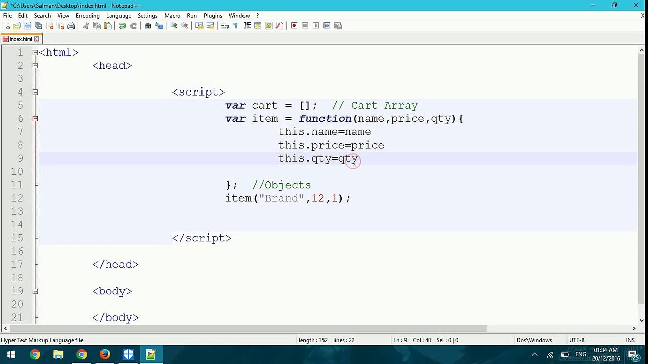 How can we work with objects