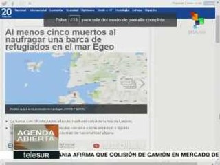 Mueren 5 refugiados al intentar cruzar el mar Egeo