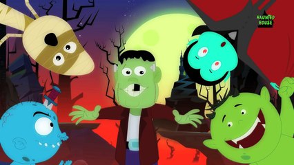 Skeleton Finger Family | Halloween Song | Nursery Rhymes For Kids