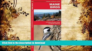 Hardcover Maine Birds: A Folding Pocket Guide to Familiar Species (Pocket Naturalist Guide Series)