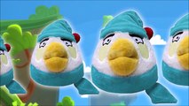 Batman & Angry Birds Plush Toys Egg Surprise Animated Spongebob Squarepants Disney Frozen Olaf Plush