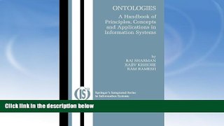 Download [PDF]  Ontologies: A Handbook of Principles, Concepts and Applications in Information