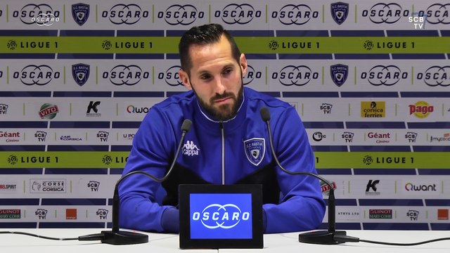 Bastia-Marseille : Conf. d'avant-match de F. Marange