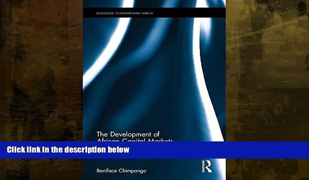 Download [PDF] The Development of African Capital Markets: A Legal and Institutional Approach