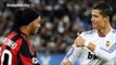 Ronaldinho FOULS Cristiano Ronaldo Hard Tackle [19.10.2012] FUNNY