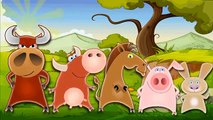 Farm Animals Finger Family Nursery Rhymes Lyrics