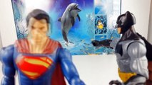 Bad Baby Freak Daddy Batman & Superman Messy Superhero Toy Action Figure Battle