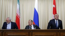 Türkiye, Rusya ve İran'dan Suriye için ortak metin