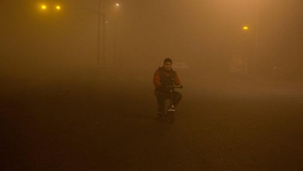 Cina: allerta rossa per l'inquinamento