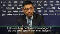 Bartomeu questions Real's transfer ban reduction
