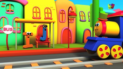 Bob la colección de trenes el tiempo de juego | cantando y bailando con Bob el tren