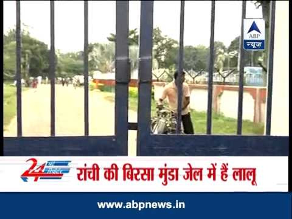 Lalu spends first night in jail