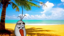 Olaf Summer Song 3D | Itsy Bitsy Spider | Nursery Rhymes Frozen Olaf