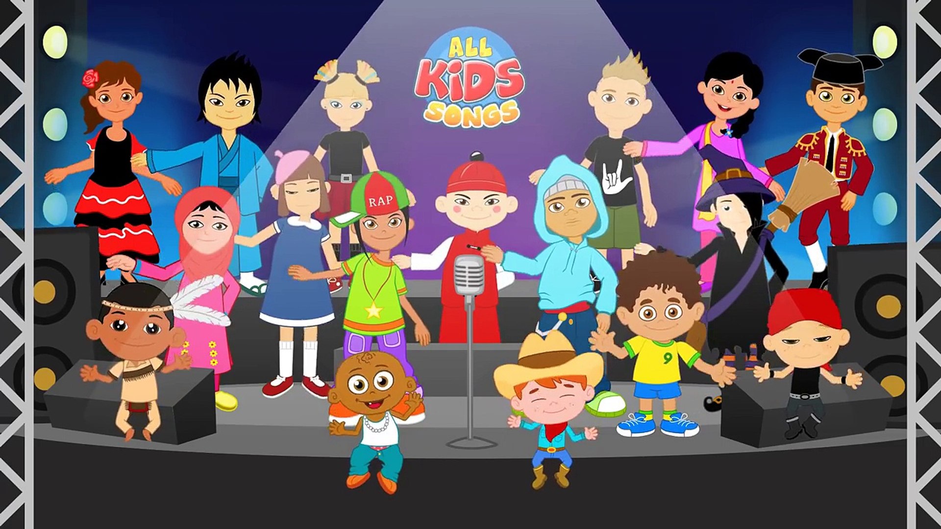 Finger Family SPAIN | All Kids Songs Channel | Finger Family Songs