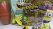 BIG SPONGEBOB EGG SURPRISE OPENING Huge Minions Surprise Toys Basket Surprise Easter Eggs Toy Review