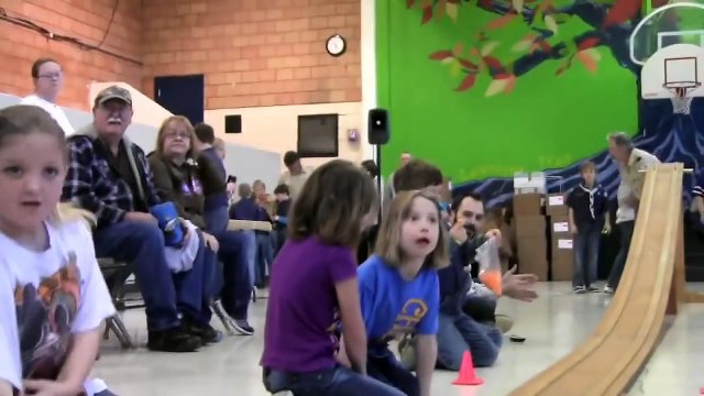 Scouts Pinewood Derby!