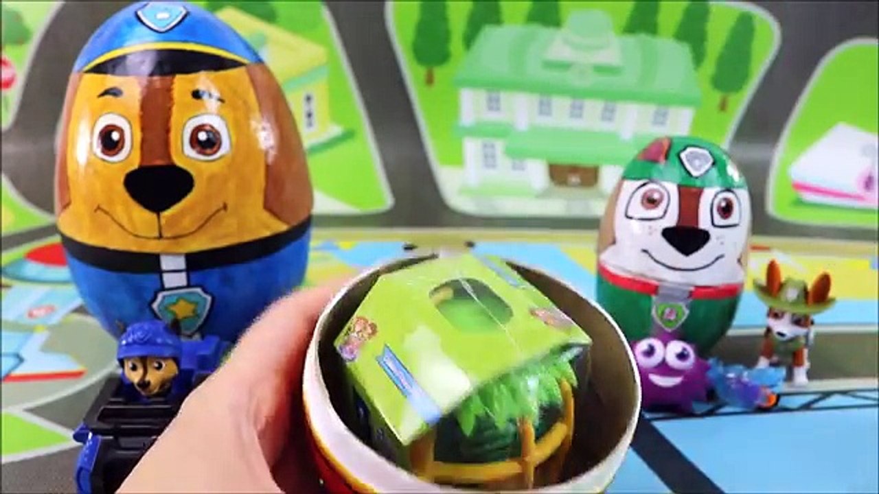 Nick Jr Paw Patrol Rescue Toy Surprise Nesting Eggs! Chase, Tracker, Best Kids Toys Paw Patrol Video