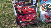 Disney Pixar Cars Determined Lightning McQueen, Carbon Racers Lightning McQueen Car 95 Toys Unboxing