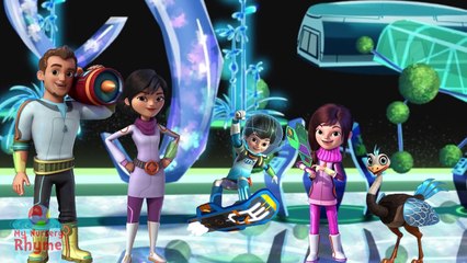 Miles from Tomorrowland Finger Family Nursery Rhymes Lyrics