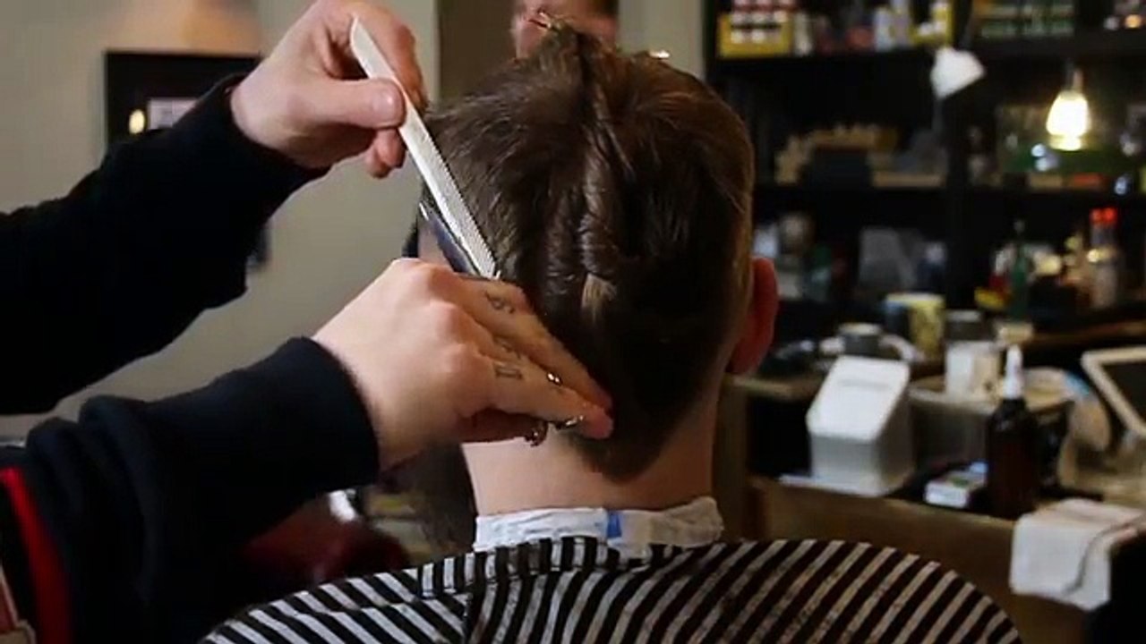 Beard waxing - beard shaping - fade haircut - hair plait