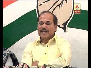 Adhir says Mukul is being used by bjp as troy horse to break tmc to reap benefit.